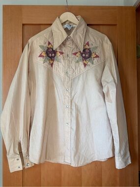 Men's Quilter Vintage Western Button-Down Shirt